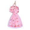 Women Girls Lolita Gorgeously Pink Puffy Skirt Dresses