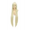 100cm Long Inu x Boku SS Yukinokouji Nobara Cosplay Wig Pale Golden Staright Wigs