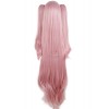 115cm Long Pink Seraph of the End Krul Tepes Cosplay Wig