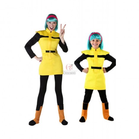 Dragon Ball Bulma Anime Cosplay Costumes Halloween Adults Children Costumes
