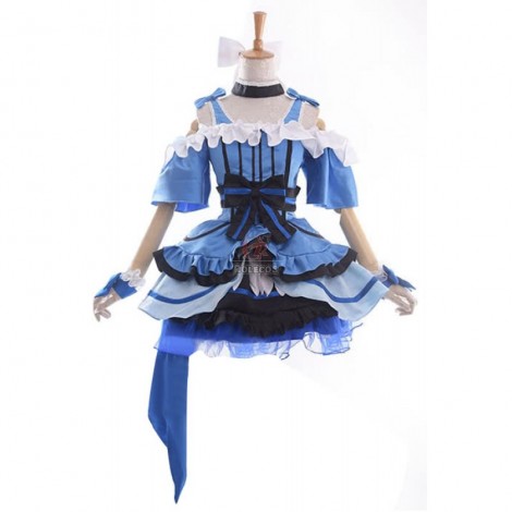 Love Live! Kira-Kira Sensation Umi Sonoda Anime Cosplay Costumes Stage Dresses