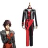 Amnesia Shin Black Mixed Red Suit Cosplay Costume