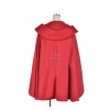 ZONE-00 Ruiko Cosplay Costume With Cool Red Cloak