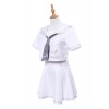 Fate/Grand Order Fate Go Jeanne d'Arc White Uniform Cosplay Costumes