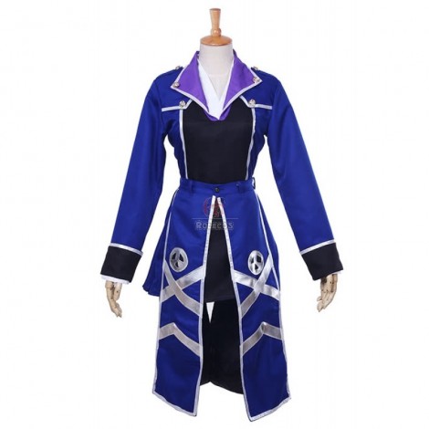 「K」Awashima Seri Blue Cosplay Costume