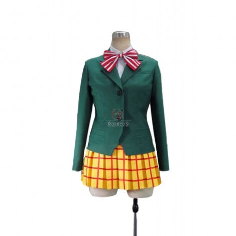 Yowamushi Pedal Miki Kanzaki School Uniform Cosplay Costume