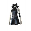 Fate/stay night Hollow Saber Black Dress Anime Cosplay Costumes