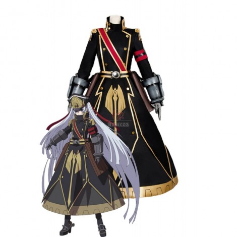 Re:Creators Gunpuku no Himegimi Black Anime Cosplay Costumes