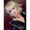 Fate Grand Order Saber Anime Cosplay Woman Black Cosplay Costumes
