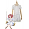 Love Live Sunshine Angel Aqours Unawaken Ruby Kurosawa White Dress Anime Cosplay Costumes