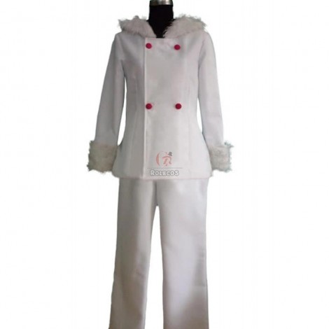 Durarara Orihara Izaya Cosplay Costume Uniform White