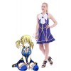 HOLRAN Fairy Tail Lucy Heartfilia Default Uniform Cosplay Costume Party Dress