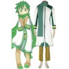 Vocaloid Nigaito Kaito Green Cosplay Costume