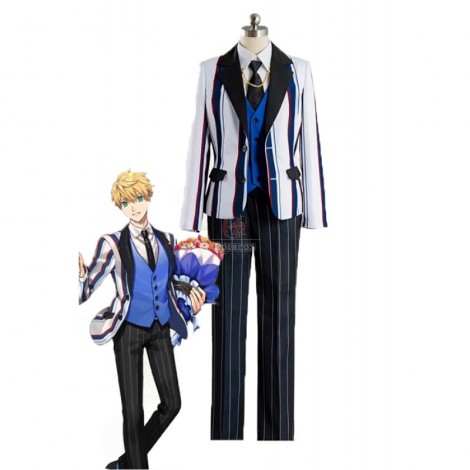 Fate/Grand Order Arthur Saber Anime Cosplay Costumes