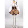 Puella Magi Tomoe Mami Mixed White And Brown Dress Lovely Cosplay Costume