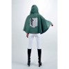 Attack On Titan Eren Jaeger The Recon Corps Wings of Freedom Cloak Cosplay Costume