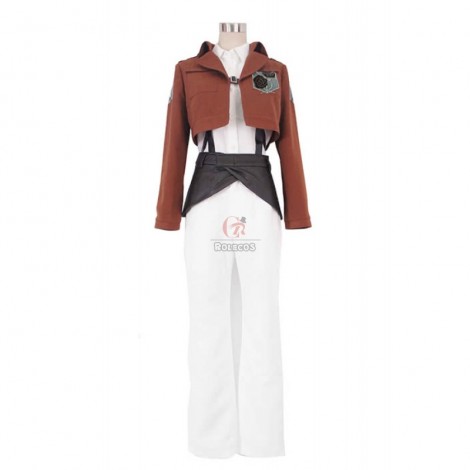 Attack On Titan Stationed Corps Rosa rugosa Uniform Cosplay Costme