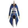 Sword Art Online 2 Ghost Bullet Silica Blue Anime Cosplay Costume