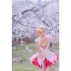 Cardcaptor Sakura Sakura Kinomoto Clear Card Pink Dress Cosplay Costumes