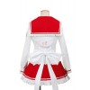 Red And White Cosplay Aria The Scarlet Ammo Lucky Star Op Costumes