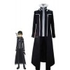 Sword Art Online Kirigaya Kazuto Black Uniform Cosplay Costume