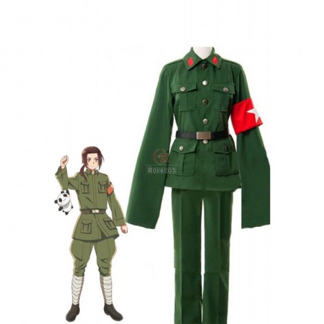 Axis Powers Hetalia China Uniform Cosplay Costumes
