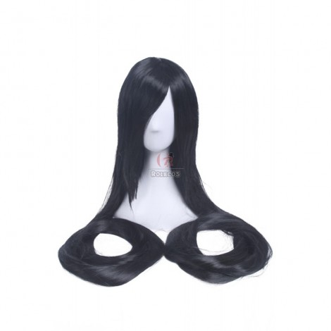 150cm Supper Long Straight Black Cosplay Party Wigs