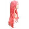 80cm long pink New luka straight fashion women cosplay synthetic hair wig