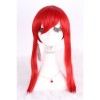 120cm Red Long Ponytail cosplay wig TENGEN TOPP Gurren Lagann Yoko Anime hair