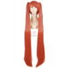 115cm Long pink cosplay wig Arcana Famiglia Felicita party hair ponytails