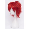 30cm Red Hitman Robern Kozato Enma Cosplay Wig