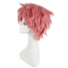30cm Short Pink Ao No Exorcist Shima Renzou Cosplay Wig