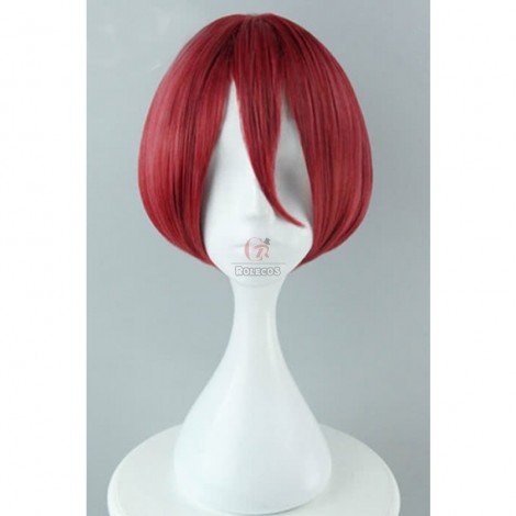 B-Project: Kodou*Ambitious Momotaro Onzai Anime Cosplay Wigs Synthetic Short Red Wigs