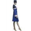 Fairy Tail Rain Woman Juvia Lockser Blue Lolita Dress Cosplay Costumes