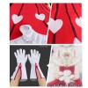 Cardcaptor Clear Card Sakura Sakura Kinomoto OP2 Rose Heart Fighting Dress Cosplay Costume