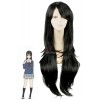 Beyond the Boundary Mitsuki Nase Black Long Anime Cosplay Wigs