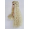90cm Long Blonde Cosplay Wig Daenerys Anime Hair