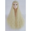 90cm Long Blonde Cosplay Wig Daenerys Anime Hair