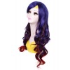 70cm Long Mixed color Cosplay Wig Rock Fade Culy hair