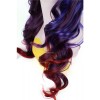 70cm Long Mixed color Cosplay Wig Rock Fade Culy hair