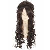 80cm Long Dark Brown Marie Antoinette Anime Cosplay Wig
