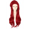 70cm Dark Red Anime The Little Mermaid Ariel Long Straight Cosplay Wig