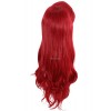 70cm Dark Red Anime The Little Mermaid Ariel Long Straight Cosplay Wig