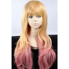Sheryl Nome Macross Frontier F long 65cm mixed blonde /pink cosplay party wigs