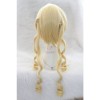 60CM Long Gold Wave KARNEVAL TSUKUMO Cosplay Hair Wig