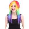 50cm Medium Cosplay Wig Rainbow My Little Pony Friendship Is Magic Party Hair