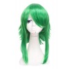 45cm medium straight green cosplay wig Vocaloid GUMI Synthetic anime hair