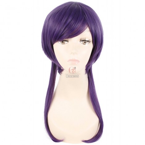 55cm Love Live Nozomi Tojo Purple Cosplay Wig With Two Bun