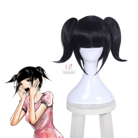 Back Street Girls Black Double ponytail Cosplay Wigs