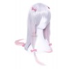 Eromanga Sensei Izumi Sagiri Long Silver Mixed Pink Anime Cosplay Girls Wigs